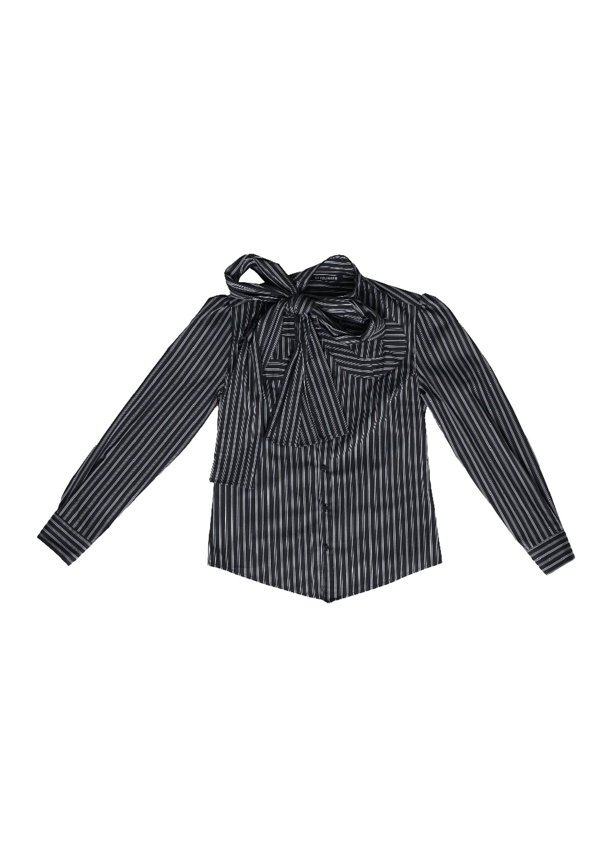 INFINITY BLOUSE - BLUE STRIPE