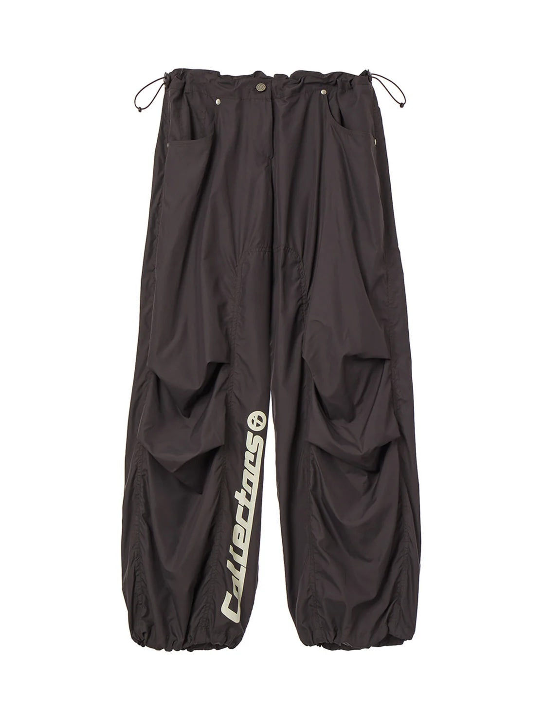LETTERING PARACHUTE PANTS