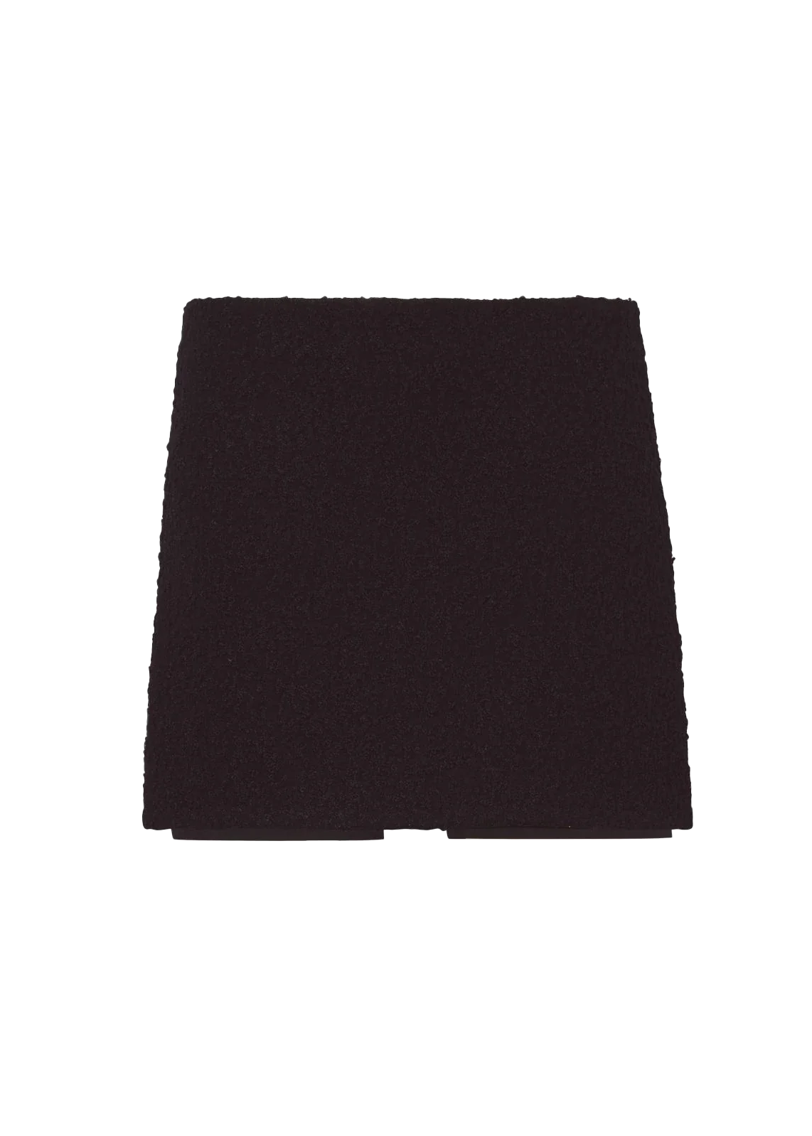 STRETCH BOUCLE MINI SKIRT B