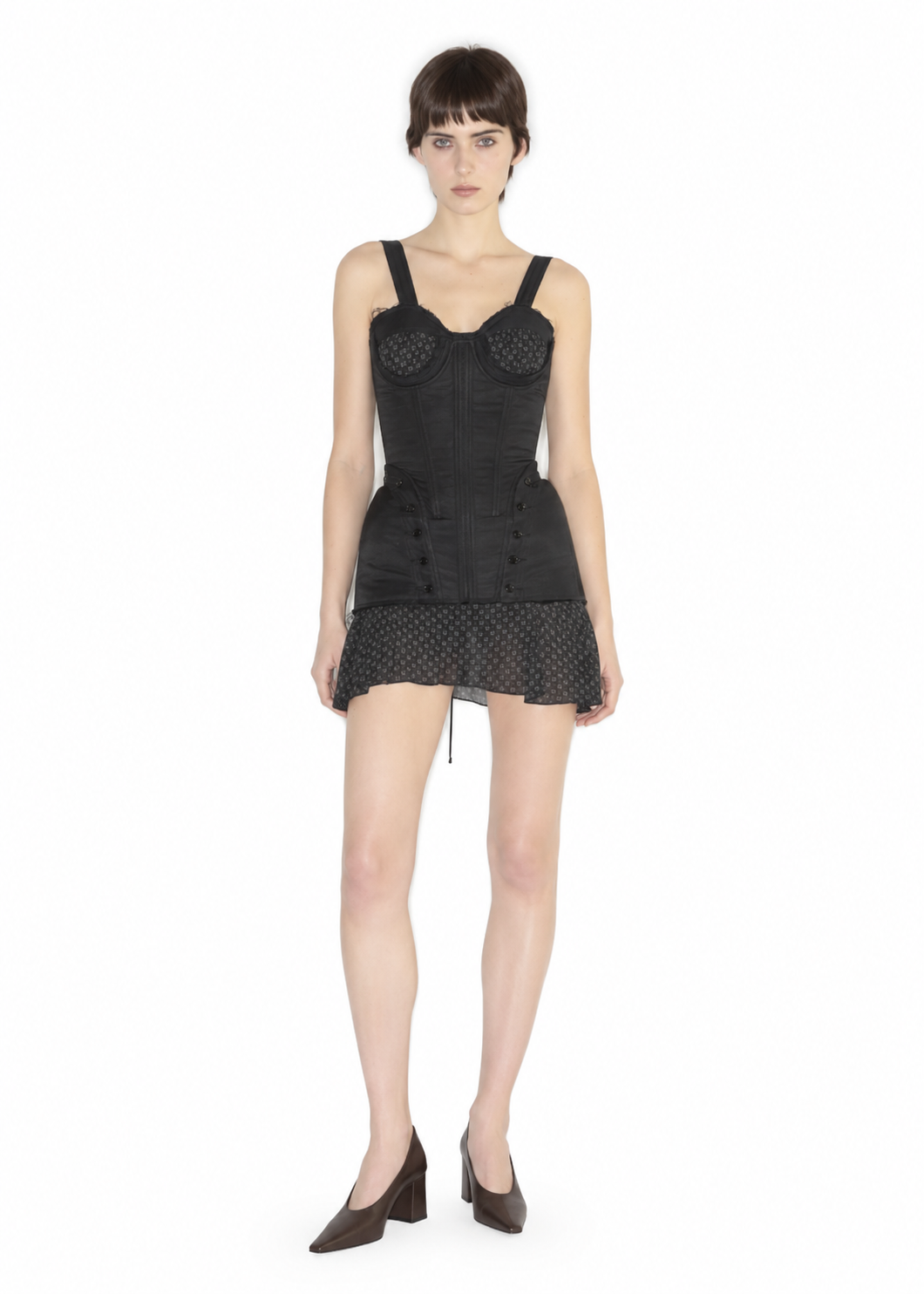 SABLE MINI DRESS - SCARF