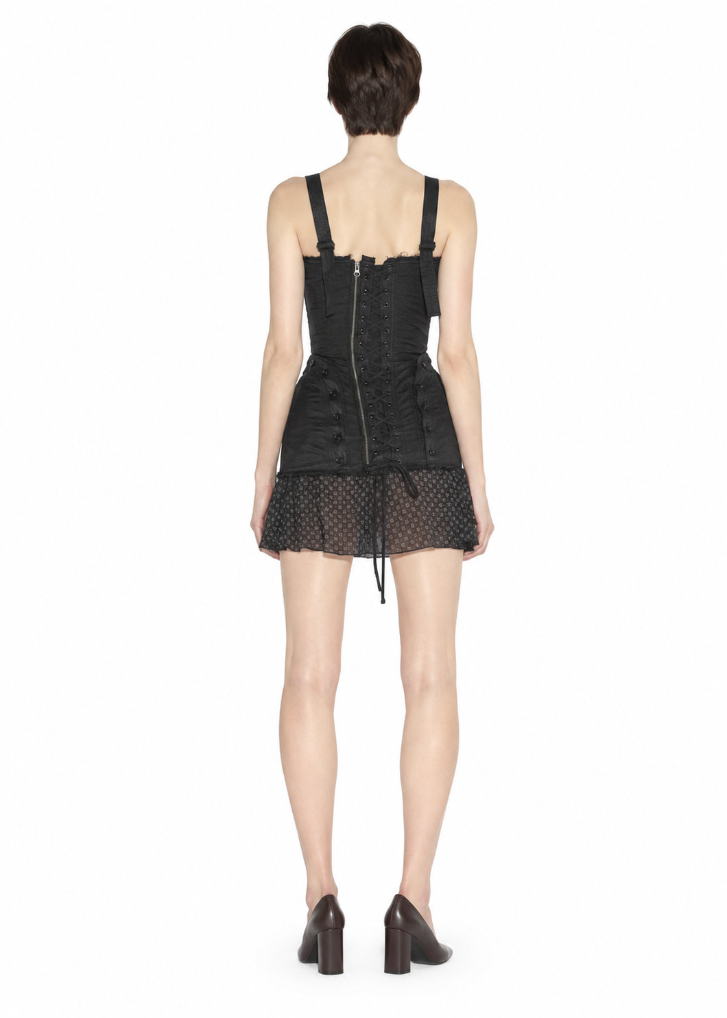 SABLE MINI DRESS - SCARF