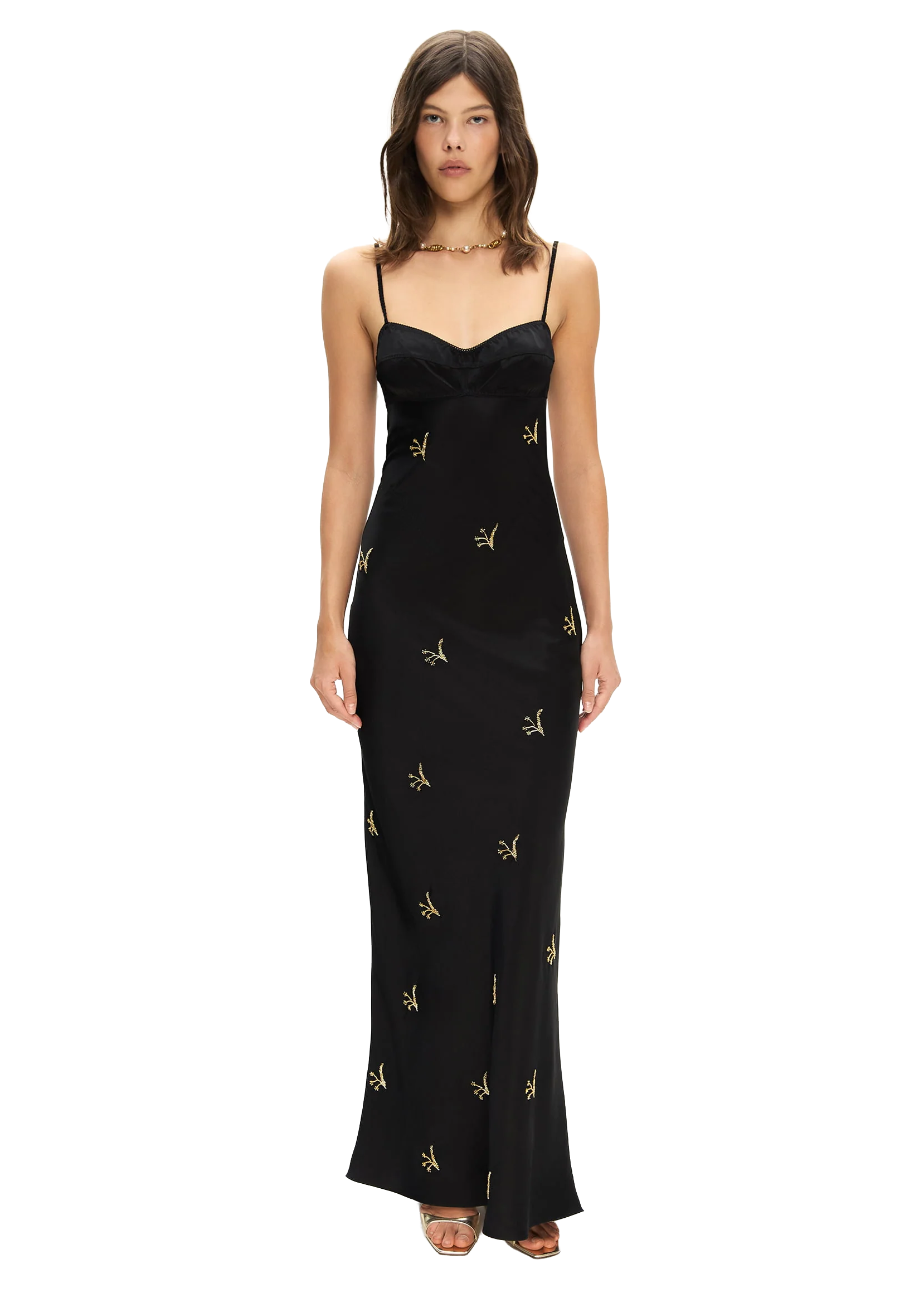 Waterlily Dress Black