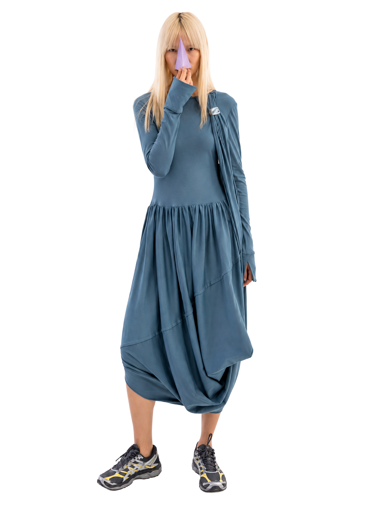 HATOUM DRAPED DRESS - CITADEL