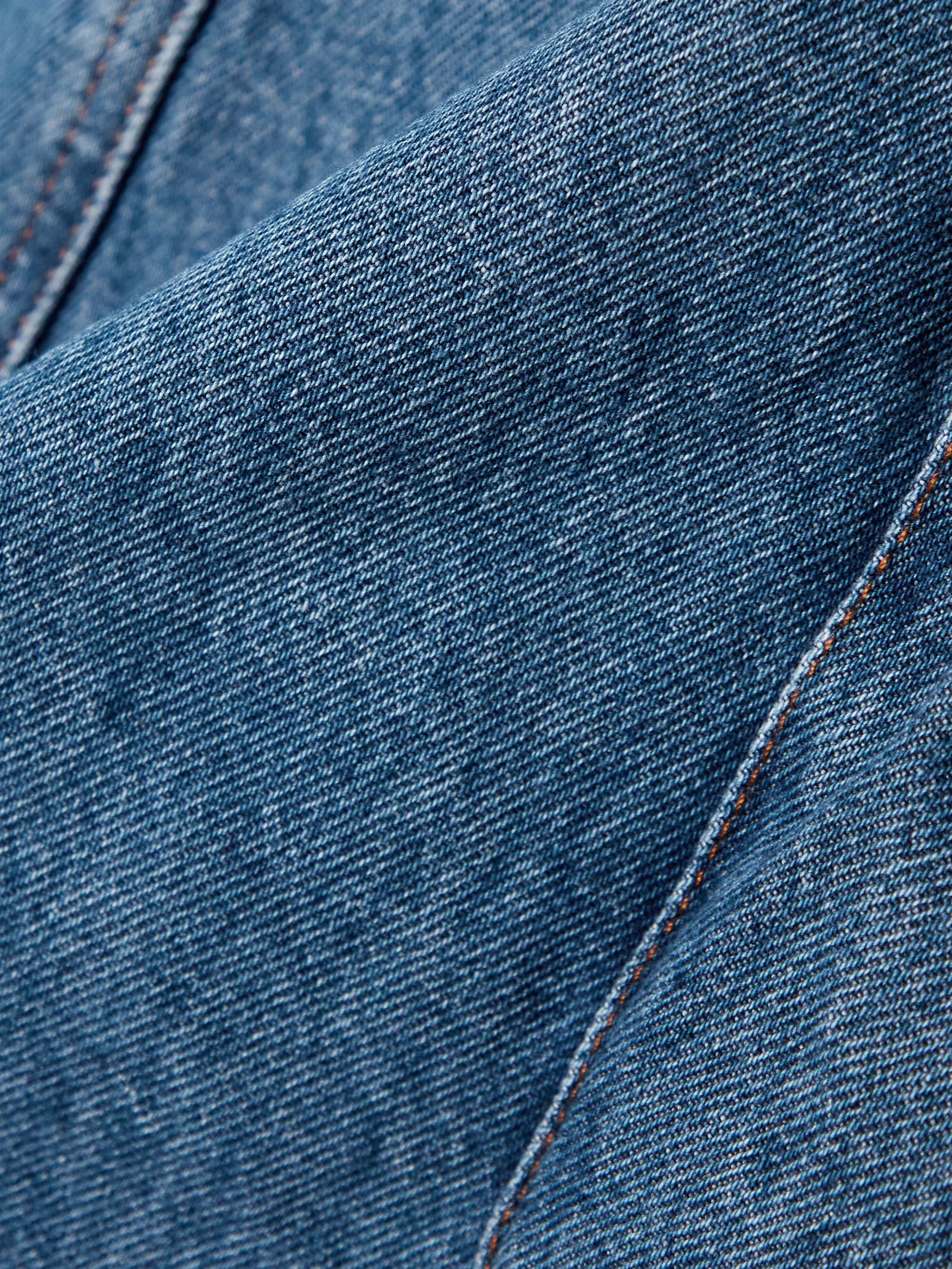 Denim Cargo Skirt
